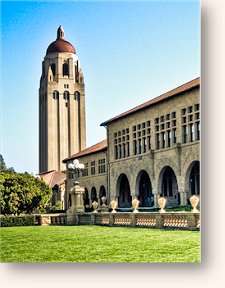 Stanford University's Hoover Tower.